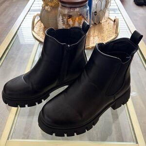 MIA Kids Black Ankle Boots
